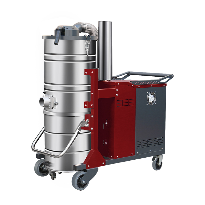 延庆坦洁380V 双桶手动反吹工业吸尘器X8系列